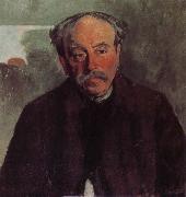 Delaunay, Robert The Portrait of man Spain oil painting artist